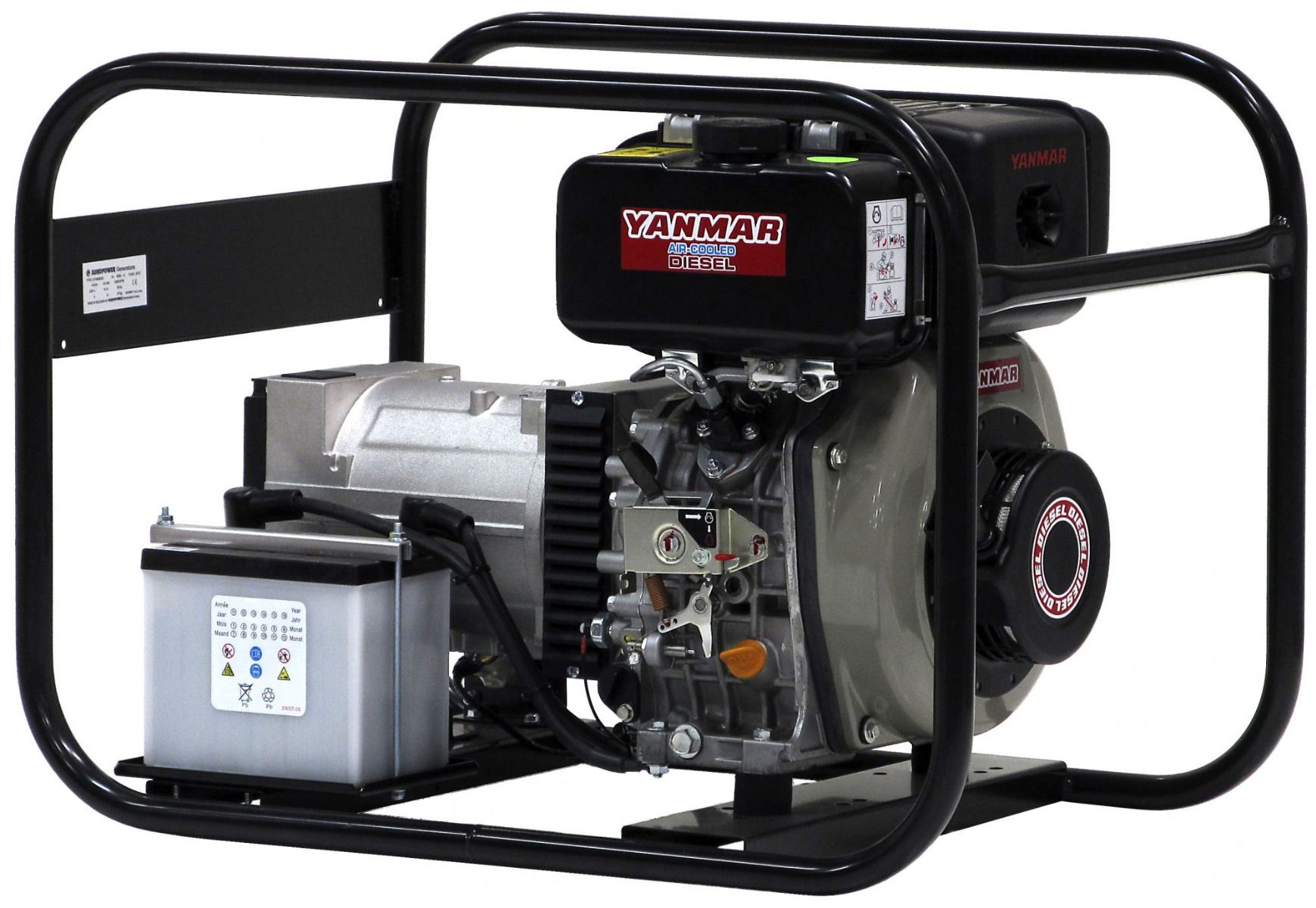 Europower 953010401 EP4000DE Generator Diesel 4000 Watt