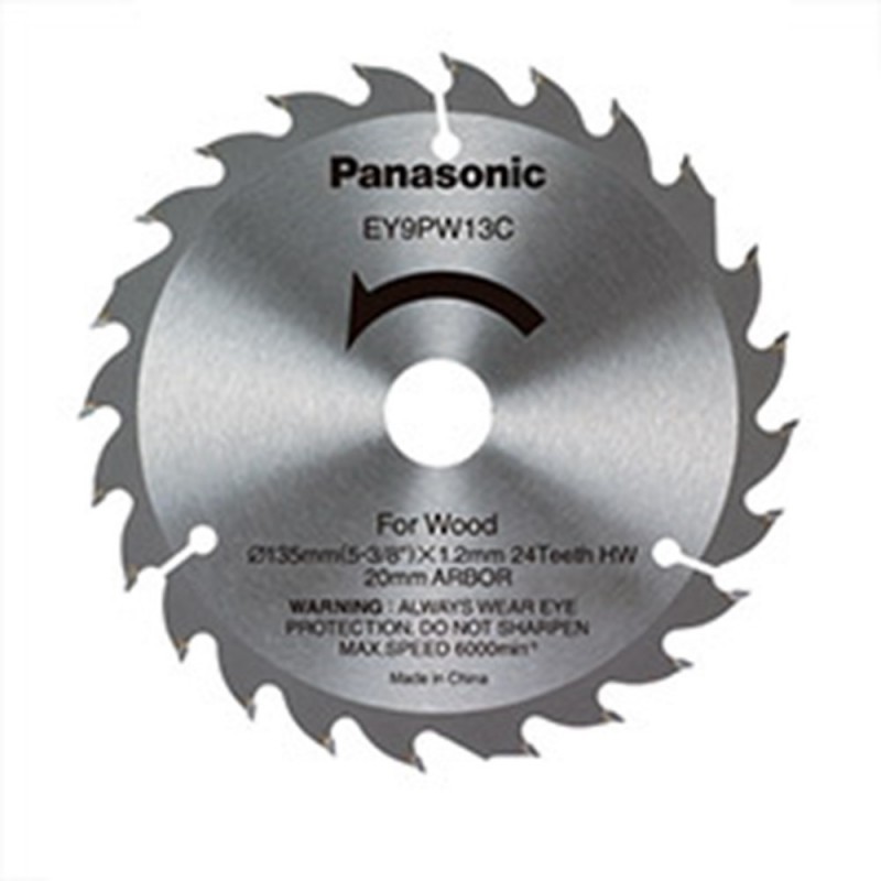 Panasonic Akcesoria EY9PW13C brzeszczot do drewna 135 x 1,2 mm, 24T
