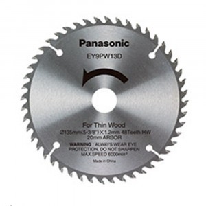 Panasonic Akcesoria EY9PW13D brzeszczot do cienkiego drewna 135 x 1,2 mm, 48T