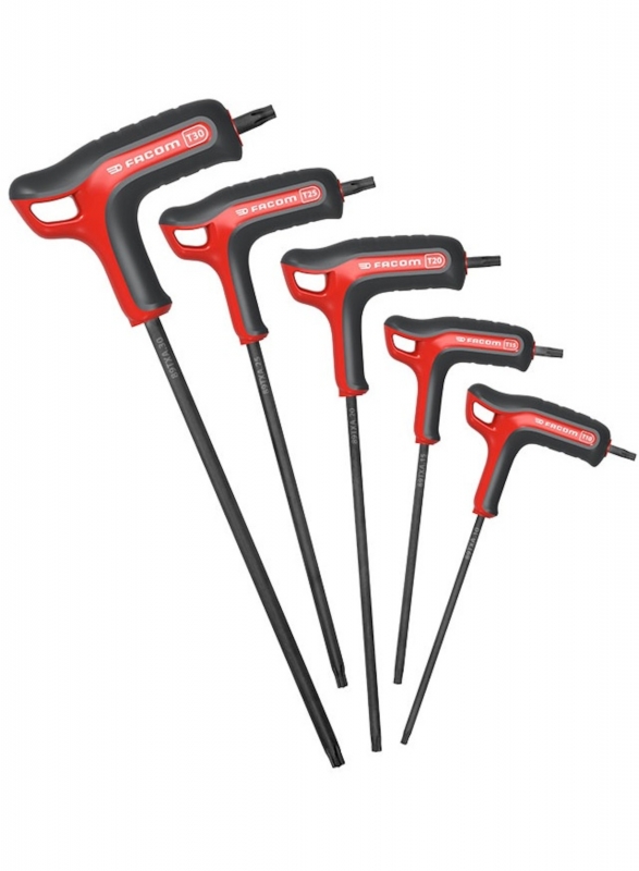 Facom 89TXA.PB Zestaw 5 kluczy imbusowych Torx "Pistol