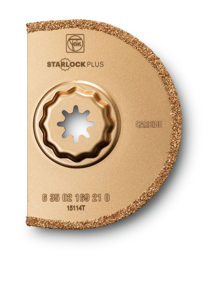Fein Akcesoria 63502169230 Brzeszczot do cięcia płytek HM Starlock Plus szerokość cięcia 2,2 mm 5ST