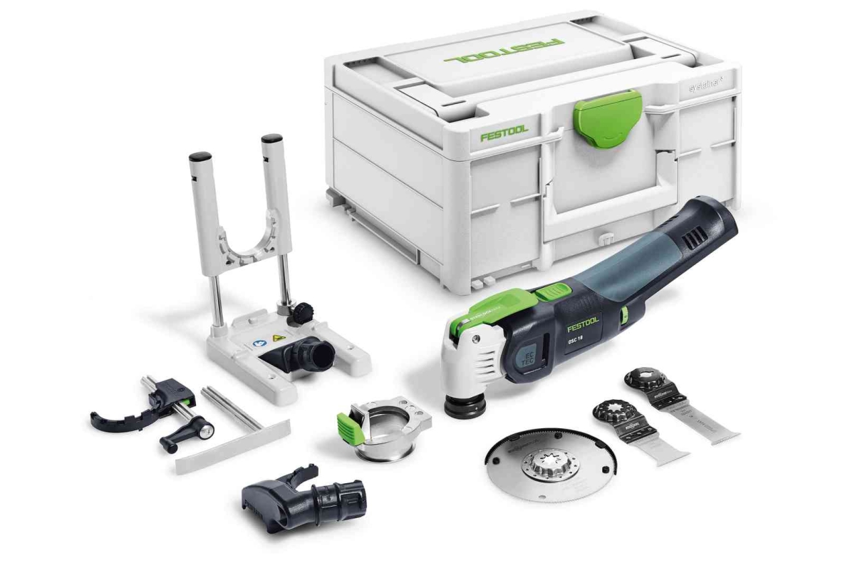 Festool 576592 Akumulatorowa maszyna oscylacyjna VECTURO OSC 18 E-Basic-Set bez akumulatorów i ładowarki