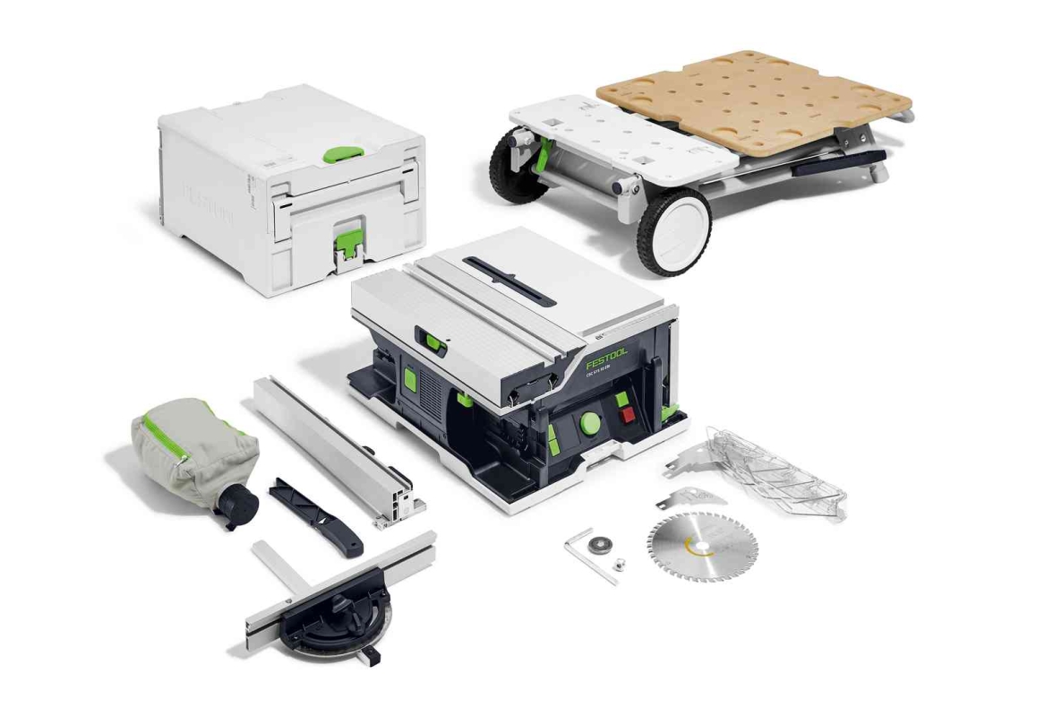 Festool 577371 Akumulatorowa pilarka stołowa CSC SYS 50 EBI-Basic-Set