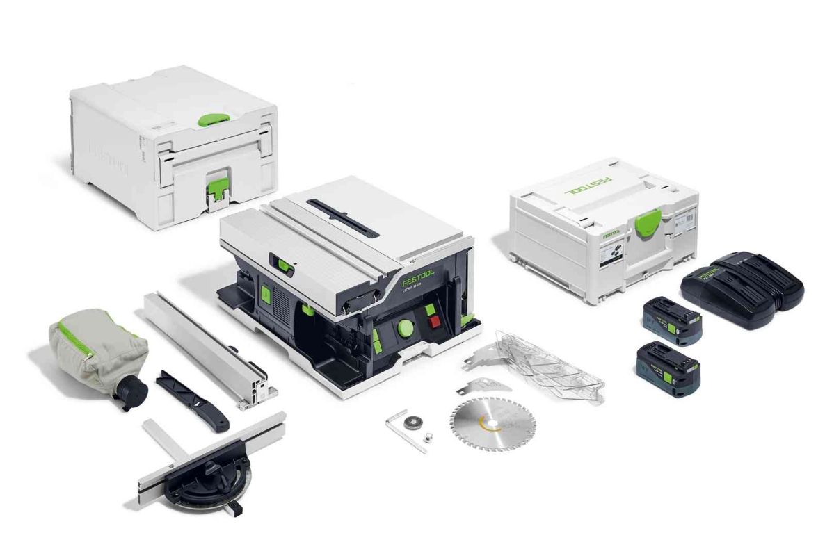 Festool 577374 Akumulatorowa pilarka stołowa CSC SYS 50 EBI-Plus