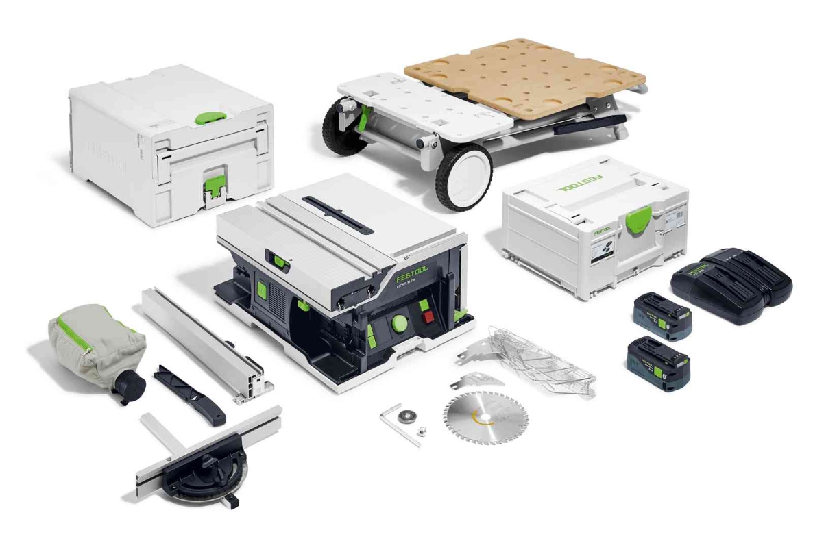 Festool 577379 Akumulatorowa pilarka stołowa CSC SYS 50 EBI-Set