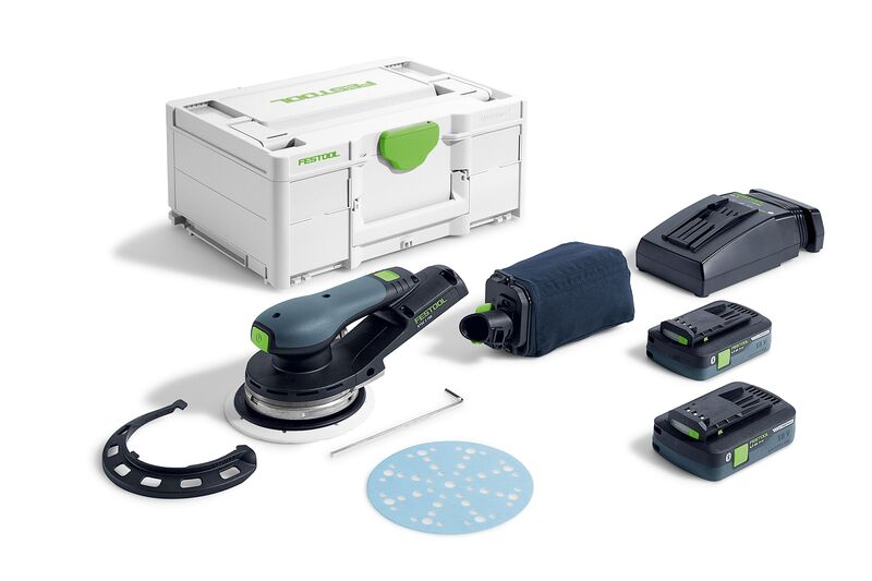 Festool 577726 ETSC 2 150 4,0 I-Plus Accu Excenterschuurmachine 18V 4.0Ah Li-Ion