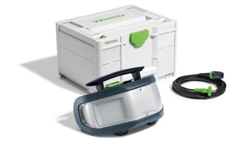 Festool 578510 Lampa budowlana DUO-H I-Basic z akumulatorem hybrydowym, bez akumulatora i ładowarki, w pojemniku Systainer