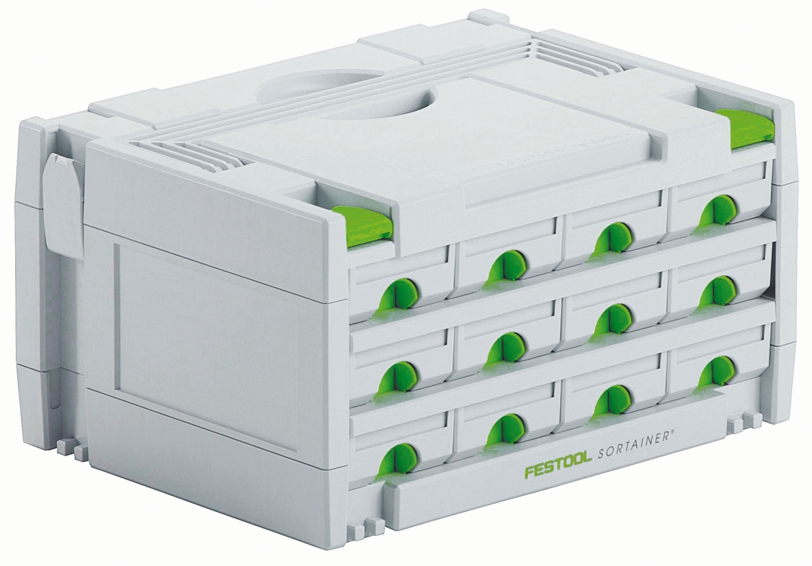 Festool Akcesoria 491986 Walizka z organizerami Sortainer  SYS 3-SORT/12