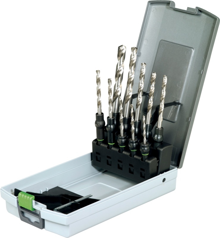 Festool Akcesoria 495128 Wiertła spiralne  HSS D3-10 CE/10x