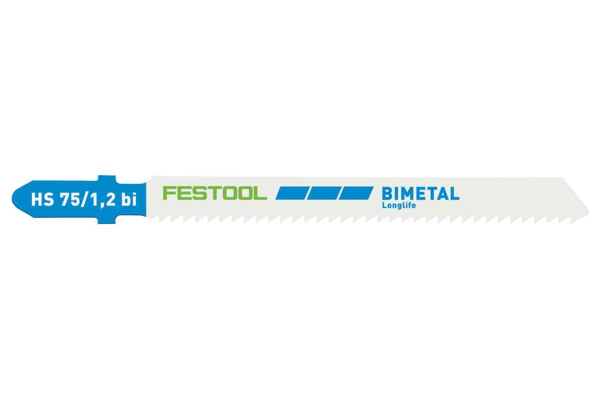 Festool Akcesoria 204270 Brzeszczot do wyrzynarki HS 75/1,2 BI/5 STAL METALOWA/STAL NIERDZEWNA