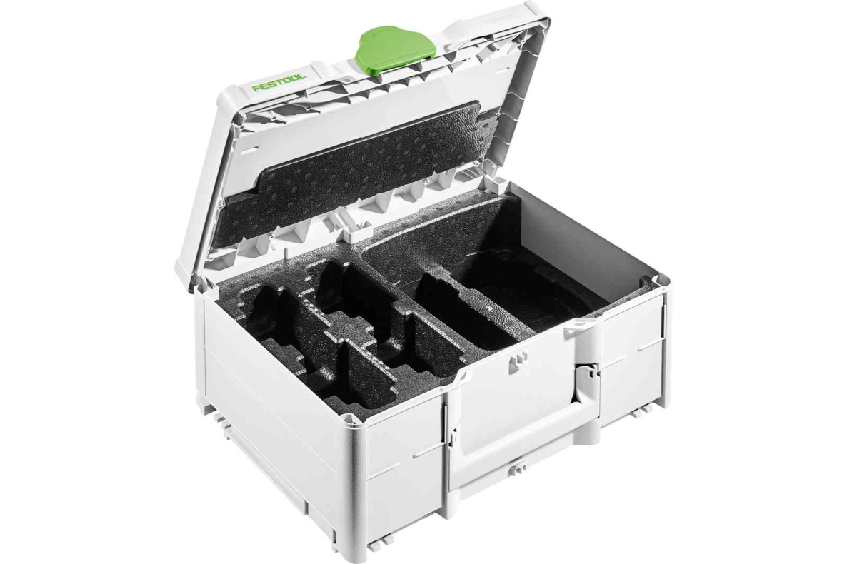 Festool Akcesoria 577133 Systainer³ SYS3 M 187 ENG 18V z wkładką do akumulatorów BP18Li i ładowarką TCL6/SCA8