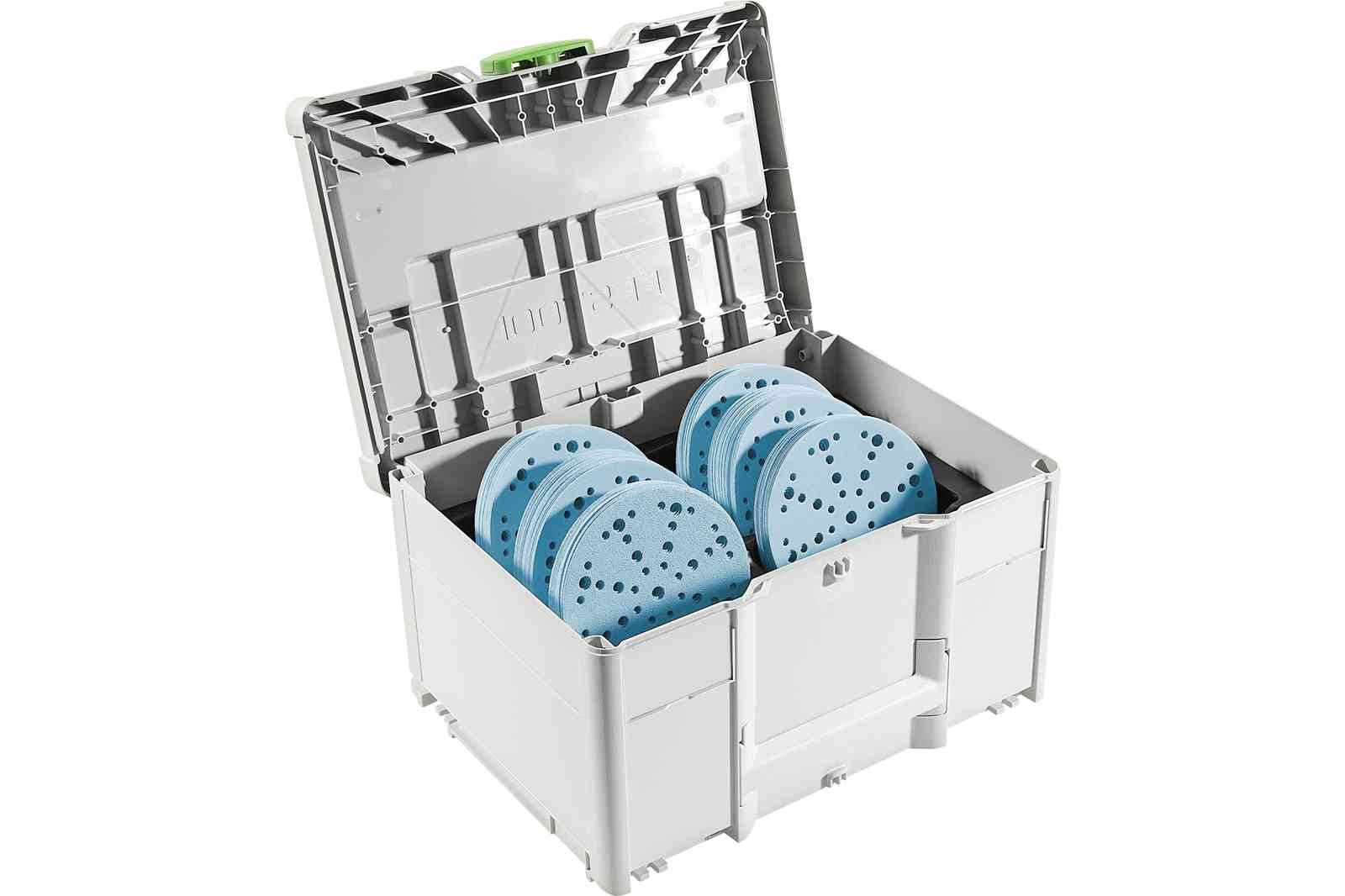 Festool Akcesoria 578192 Materiały ścierne-Systainer³ SYS-STF D150 GR-Set Granat