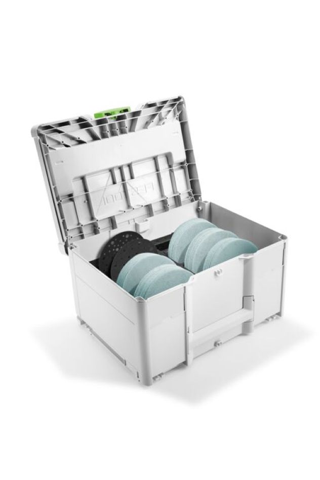 Festool Akcesoria 578718 SYS-STF D150 GR NET-Set Papier ścierny Granat Net Systainer³
