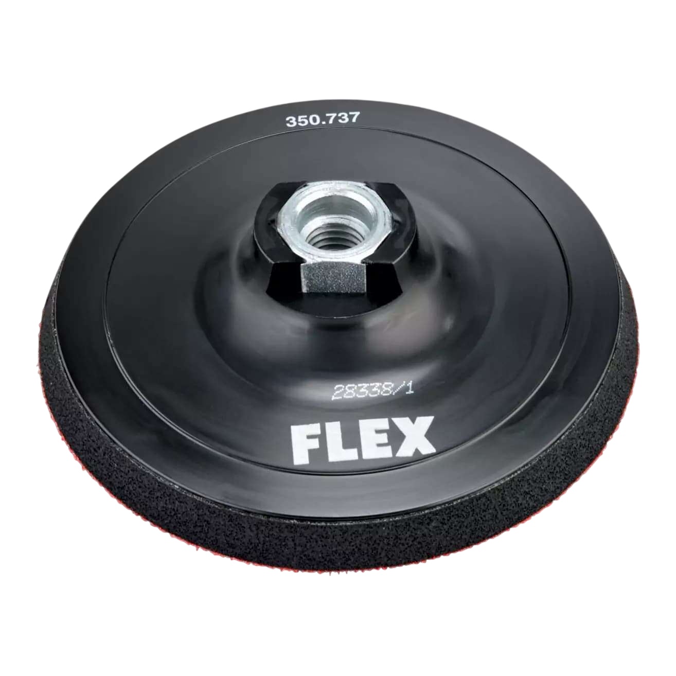 Flex-tools Akcesoria 535704 BP-M D125 M14 Tarcza oporowa z rzepem 125 mm, amortyzowana, M 14