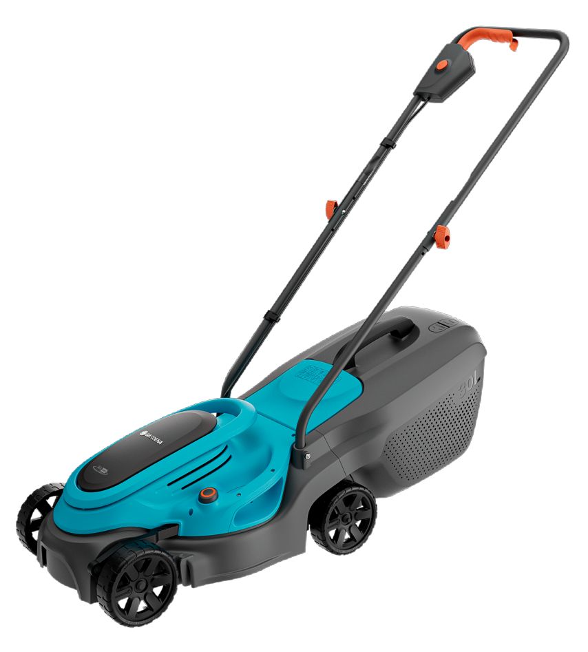 Gardena 14634-20 Kosiarka EasyMax 32/18V P4A Set 4.0 Accu 1x akumulator 18V 4.0Ah i ładowarka 32 cm szerokości koszenia