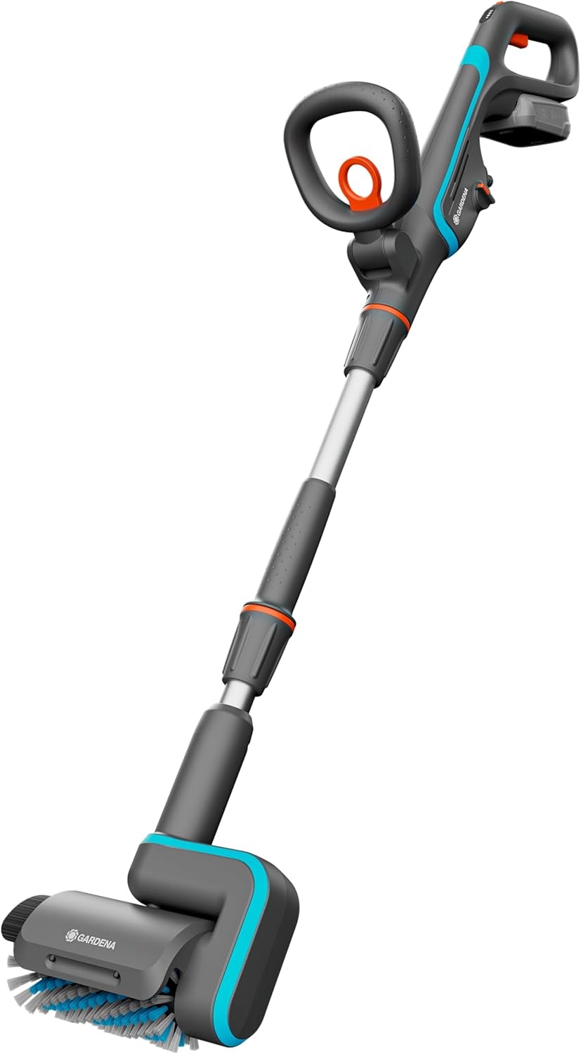 Gardena 14841-20 Akumulatorowy odkurzacz Aquabrush Patio P4A Set