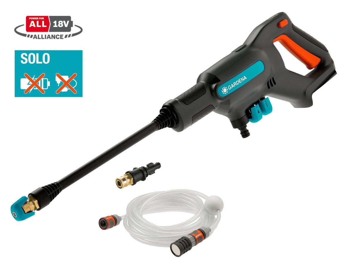 Gardena 14800-55 Myjka akumulatorowa średniociśnieniowa AquaClean 24/18 V P4A solo