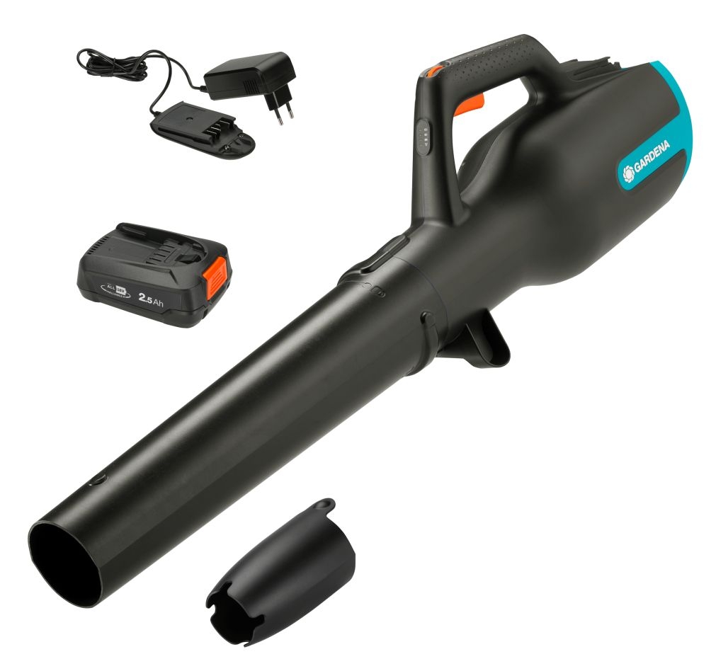 Gardena 14890-20 Akumulatorowa dmuchawa do liści PowerJet 18V P4A set