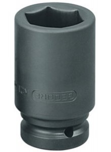 Gedore 6185350 K 21 L 22 Klucz udarowy 1" długi sześciokątny 22 mm