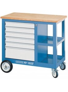 Gedore 6620620 1502 S Ruchomy stół warsztatowy i imadło