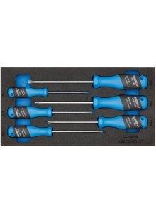 Gedore 2309165 1500 CT1-2163 TXB 3-C zestaw wkrętaków w module CT 6 części