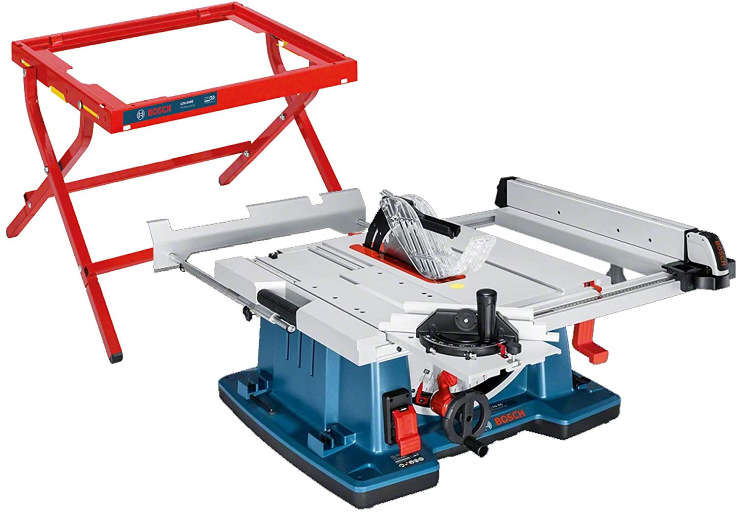 Bosch Professional GTS10XCGTA600 Pilarka stołowa GTS 10 XC + stół roboczy GTA6000