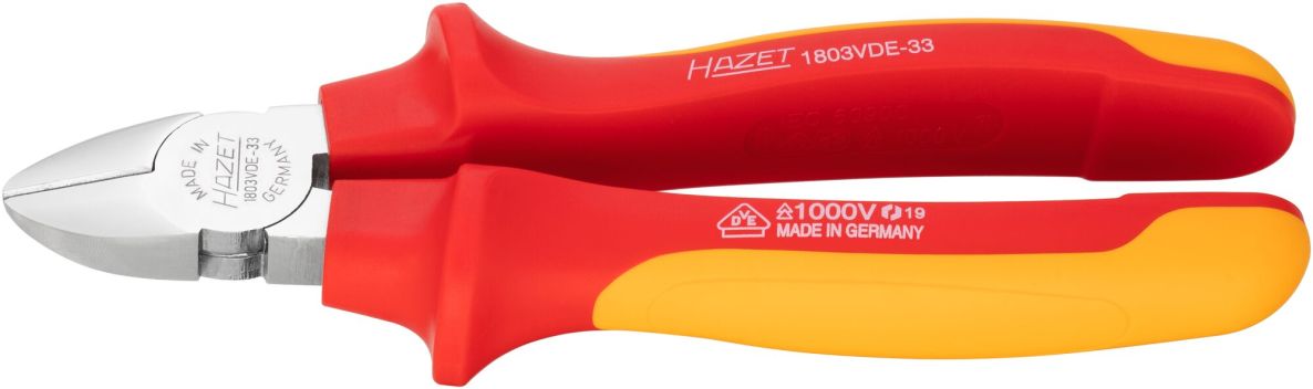 Hazet 1803VDE-33 Nożyce boczne izolowane, długość 180 mm
