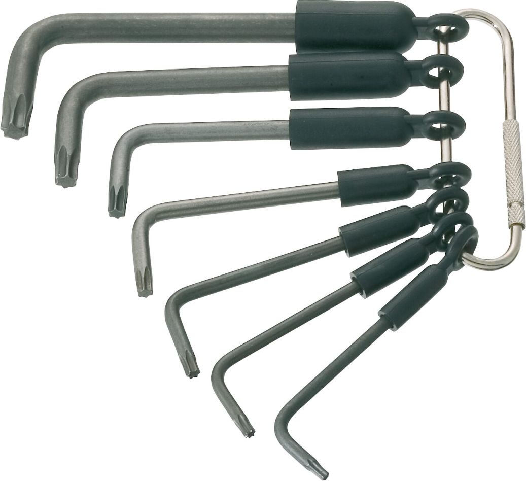 Hazet 2115-T/7R Zestaw śrubokręt&oacute;w kątowych z profilem TORX&reg; wewnętrznym, 7-częściowy