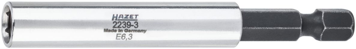 Hazet 2239-3 Adapter 1/4" sześciokątny pełny &ndash; 1/4" sześciokątny drążony, długość 75 mm