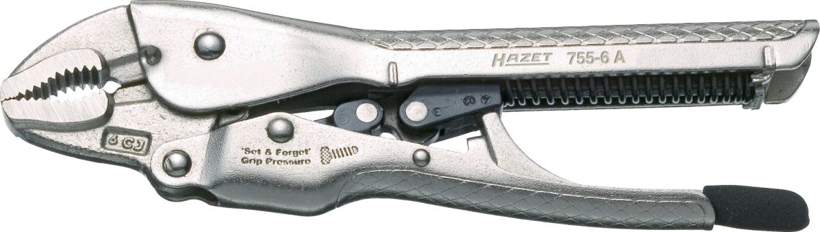 Hazet 755-6A Szczypce samonastawne, długość 161 mm