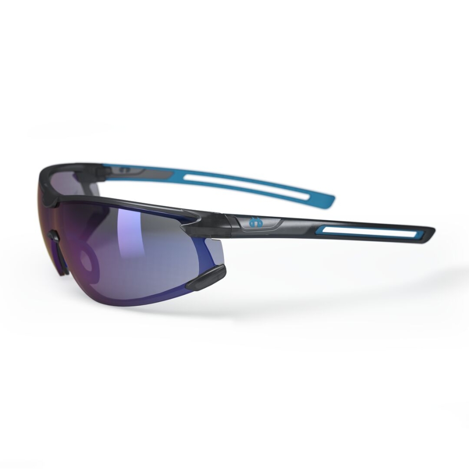 Hellberg 21232-001 Krypton Okulary ochronne AF+AS dymny niebieski