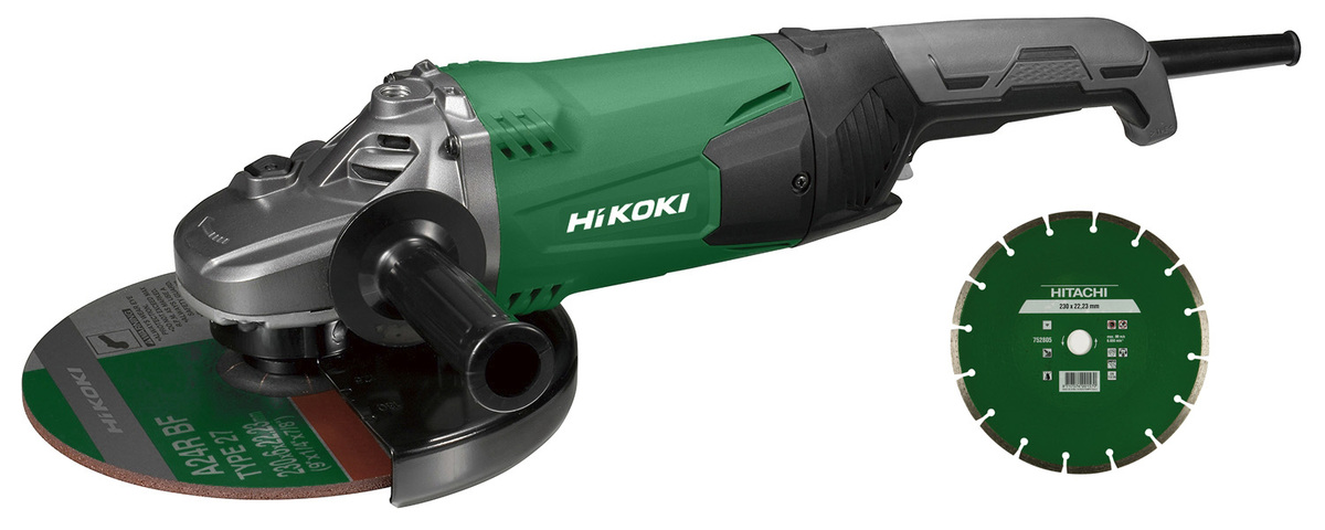 HiKOKI G23SW2W7Z Szlifierka kątowa 230 mm 2200 W