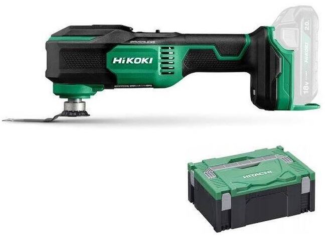 HiKOKI CV18DAW3Z Narzędzie wielofunkcyjne 18 V bez akumulatorów i ładowarki w walizce Hikoki System II
