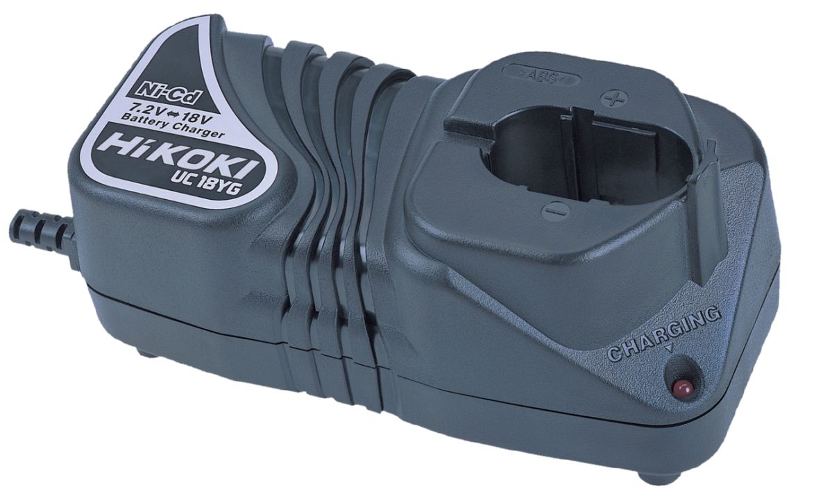 HiKOKI Akcesoria UC18YGW0Z Uniwersalna ładowarka do akumulatorów Ni-Cd 7,2V-18V (stee)