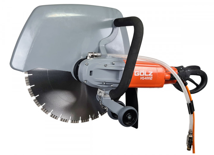 Gölz HS400S Przecinarka diamentowa do cięcia na mokro i sucho 230V 160 mm