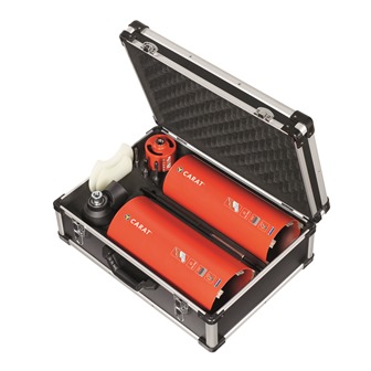 Carat HTESET0300 Zestaw wierteł diamentowych Dustec 3 Set