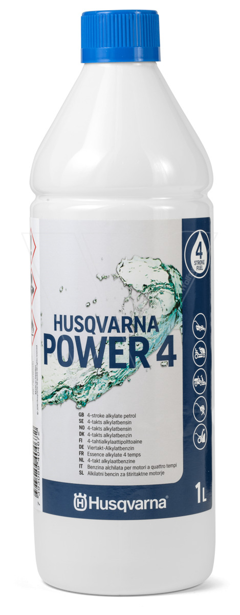 Husqvarna 589227901 FUEL&trade; Power 4 4-suwowa benzyna alkilowana 1 l butelka