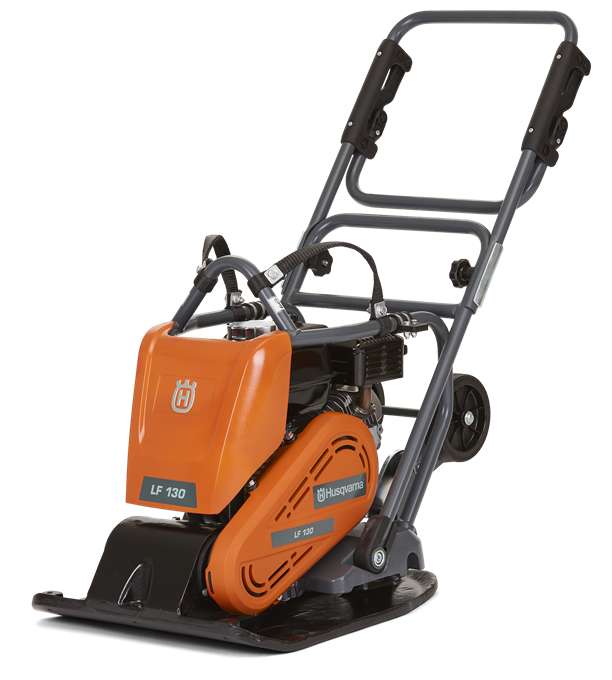 Husqvarna 967 89 66-01 LF130LT Zagęszczarka Honda GX160 20 kN z zestawem kół