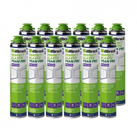 illbruck FM330399612 Elastyczna piana FM330 Perfekt 12 x 880ml