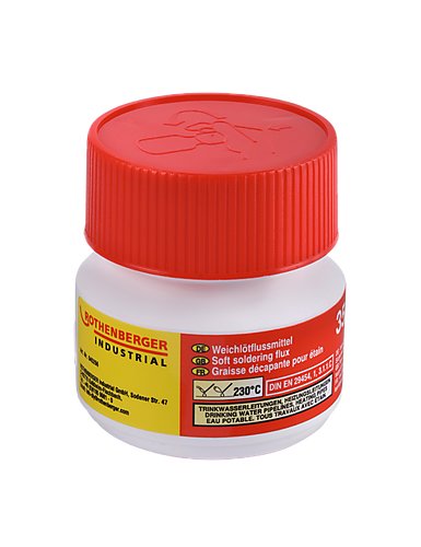 Rothenberger Akcesoria 45266 Pasta do lutowania miękkiego, 35 g, EN ISO 9454-1-3114
