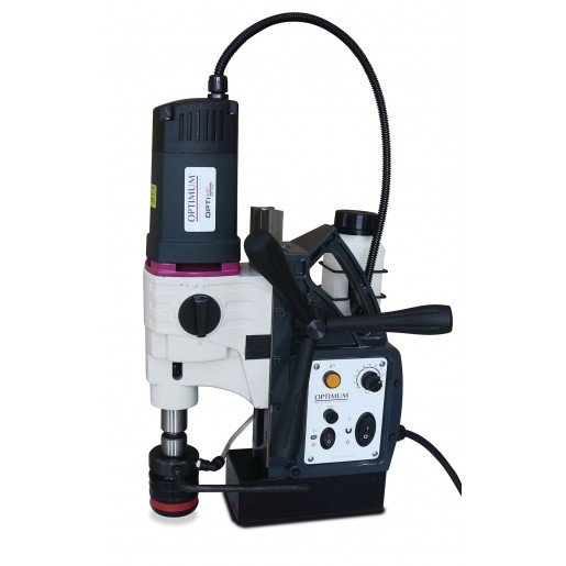 Optimum 713071236 DM36VT Wiertło magnetyczne, zmienna prędkość obrotowa / funkcja gwintowania ø 36 x 35 mm OptiDrill