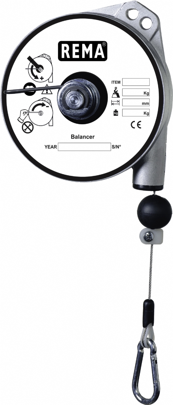 Rema 0629350 9350 Wyważarka sprężynowa wersja średnia 10-14 kg 629350