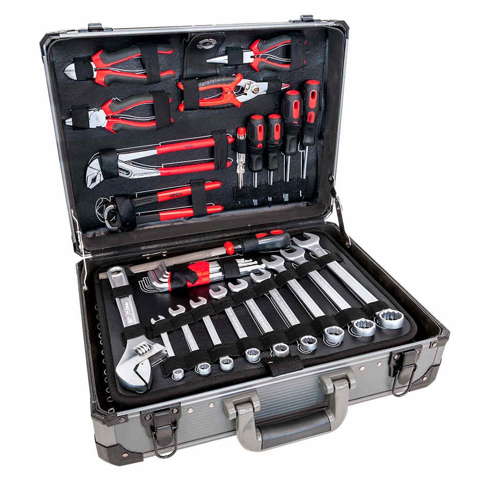 Airpress 75255 Walizka narzędziowa wypełniona 127 szt.
