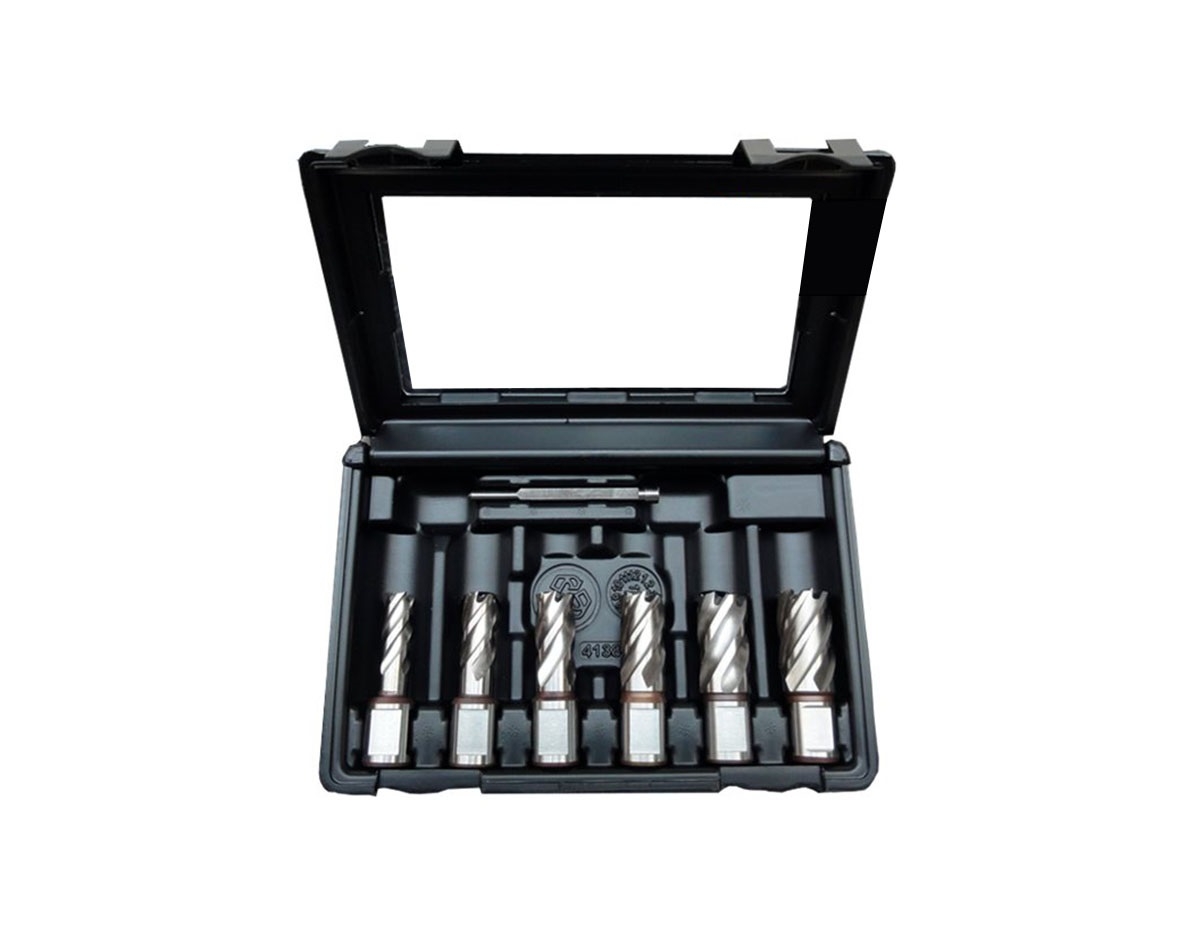 Jepson 490145 Zestaw do wiercenia rdzeniowego HSS-CO w pudełku