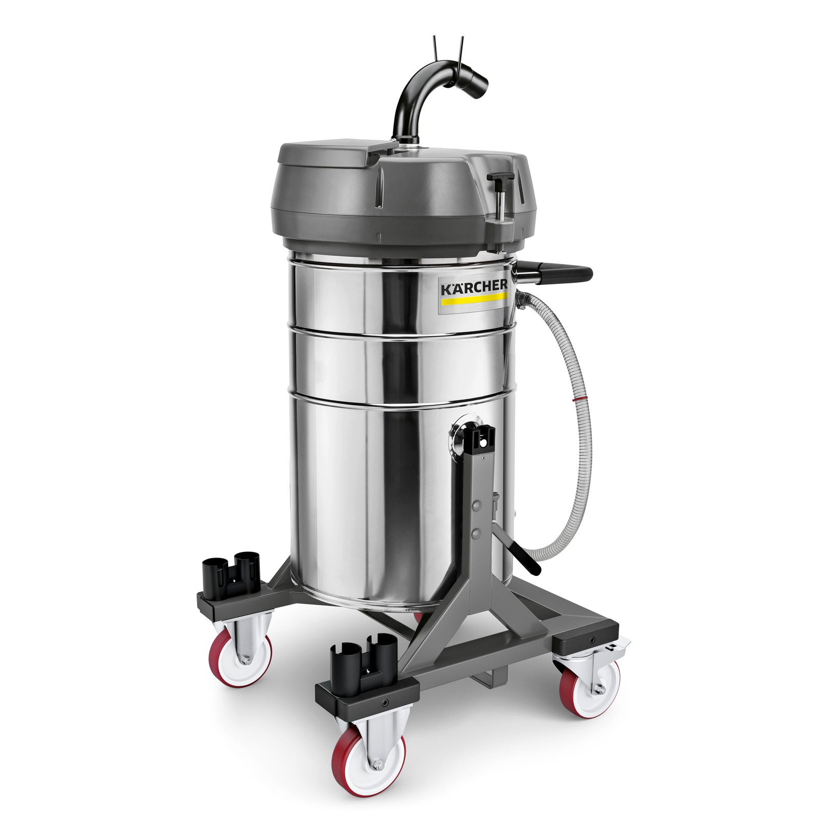 Kärcher Professional 9.987-889.0 IVR-L 120/24-2 Tc Me Odkurzacz przemysłowy ze stali nierdzewnej 230V 120L 23kPa ciecz i pył