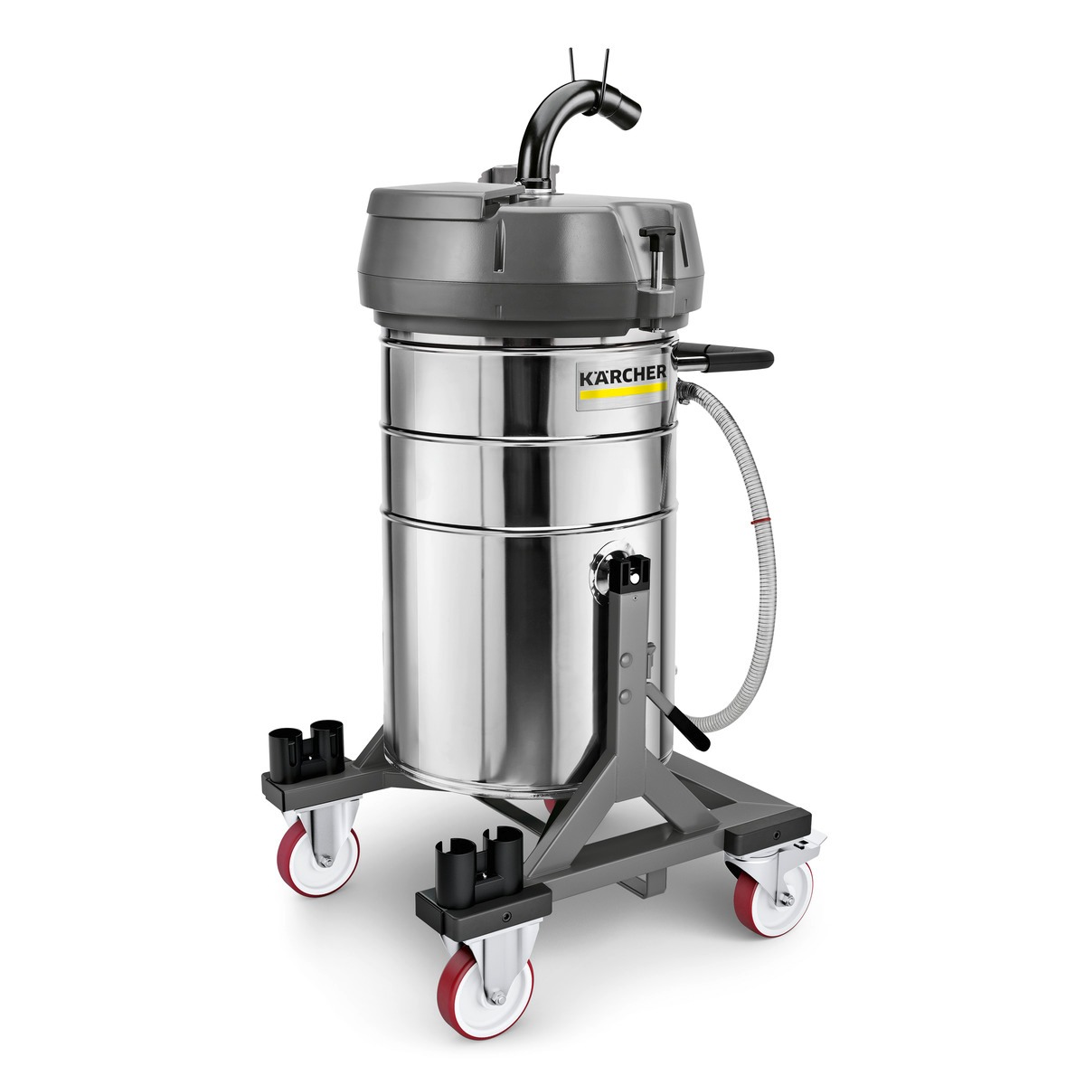 Kärcher Professional 9.987-890.0 IVR-L 120/24-2 Tc Me Dp Odkurzacz przemysłowy ze stali nierdzewnej 230V 120L 23kPa oleje i ciała stałe