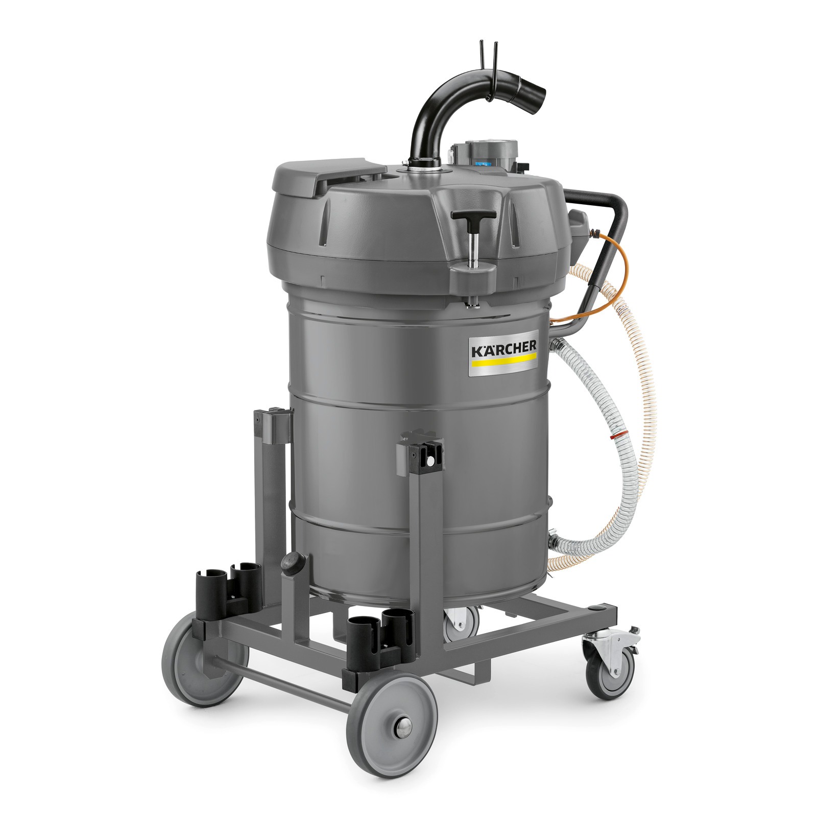 Kärcher Professional 9.989-400.0 IVR-L 100/24-2 Tc Dp Mobilny odkurzacz przemysłowy 230V 100L 148l/s 2,4kW emulsje olejowe/chłodziwa i wióry