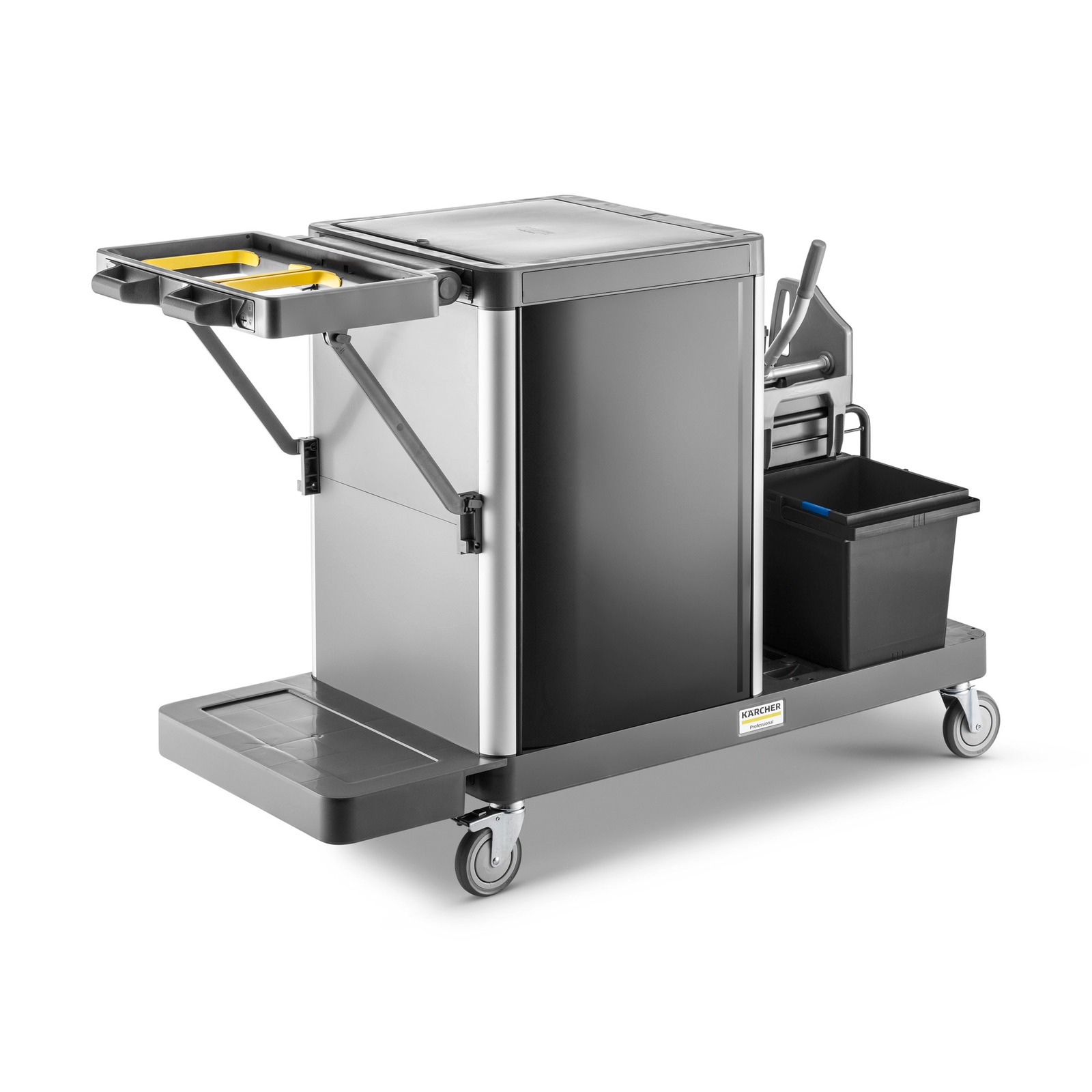 Kärcher Professional 1.321-007.0 FM ExpertPro 100/W Duży wózek do sprzątania z wiadrami 4x6L, modułem utylizacji i zamkniętą przestrzenią