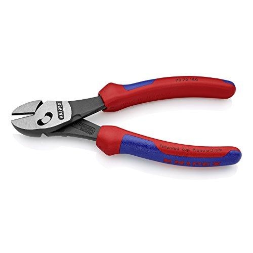 Knipex 73 72 180 7372180 Szczypce tnące ukośne TwinForce 180 mm