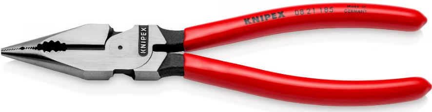 Knipex 08 21 185 Szczypce ze spiczastym noskiem 185 mm